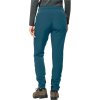 Sötétkék női trekking softshell nadrág Jack Wolfskin Salmaster Pants W