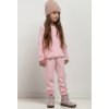 Világos rózsaszín anya és lánya jogger nadrág lányoknak (Rozmiar 98)
