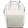 Himawari krémszínű-zöld női hátizsák laptop zsebbel és USB porttal