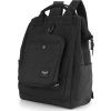 Himawari fekete női utazó hátizsák zsebbel a hordozható készüléknek