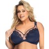 (Méret 85C) Gorsenia Luisse sötétkék melltartó