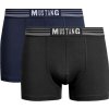 (Méret M) 2 db Mustang Top boxer szett (Méret M, Barva kék-fekete)