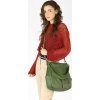 MARCO MAZZINI zöld crossbody természetes bőrből