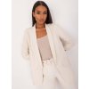 Világos bézs elegáns női zakó