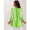Világoszöld csíkos zakó