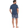 Sötétkék rövid pizsama "BEAR" (Méret S)