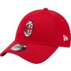 Piros férfi siltes sapka New Era Core 9FORTY AC Milan Cap