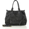 MARCO MAZZINI Fekete tágas táska (Méret ONE SIZE)