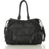 MARCO MAZZINI Fekete tágas táska (Méret ONE SIZE)