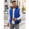 Kék férfi mellények BASIC