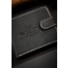 Always Wild fekete bőr patentos pénztárca A201