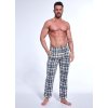 Hosszú férfi kockás pizsama nadrág Cornette