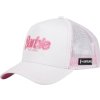 Fehér női sapka Capslab Trucker Barbie Cap