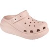 Világos rózsaszín platformos papucs Crocs Classic Crush Clog