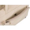 Peterson női bézs shopper táska zsebbel az elején