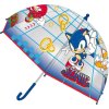 Gyermek esernyő kék nyéllel Sonic