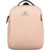 Peterson bézs hátizsák laptop zsebbel