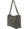 Női szürke velúr shopper táska (Méret ONE SIZE)