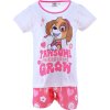 Fehér és rózsaszín lány pizsama Paw Patrol Skye mintával