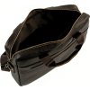 Nagy, sötétbarna férfi bőrtáska MILO laptophoz és dokumentumokhoz