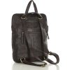 MARCO MAZZINI sötétbarna bőr hátizsák (Méret ONE SIZE)