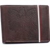 Sötétbarna férfi pénztárca eredeti motívummal D016