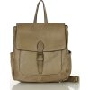 MARCO MAZZINI Bézs hátizsák S zsebekkel