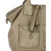 MARCO MAZZINI Bézs shopper táskaelülső zsebekkel (Méret ONE SIZE)