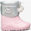 Púderszínű lányos hócsizma - Disney Marie (Méret 25)