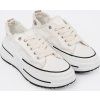 Fehér női platform tornacipő