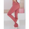 Rózsaszín női harang alakú leggings FARAFII