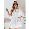 Fehér női muszlin ruha LYVONNE