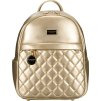 Peterson Divatos, arany steppelt női hátizsák ezüst részletekkel