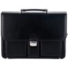 Fekete férfi business táskák SOLIER (Méret ONE SIZE)
