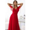 Piros hosszú ruha NASTIA
