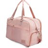 Világosrózsaszín utazótáska Solier VEA