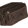 Always Wild sötétbarna férfi bőr deréktáska (Méret ONE SIZE)