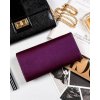 Peterson Sötétlila lakkbőr pénztárca Y621