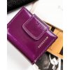 Peterson Sötétlila kis lakkbőr pénztárca Y625