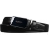 Peterson elegáns férfi fekete bőr öv