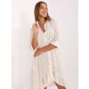 Világos bézs női nyári ingruha