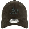Sötétzöld sildes sapka New Era 9FORTY Oakland Athletics MLB Cord Cap