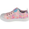 Rózsaszín világító gyerek tornacipő Skechers Twinkle Sparks - Underwater Magic