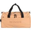 Barackszínű műbőr utazótáska WINGS STORK