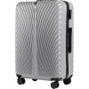 Világosszürke nagyméretű utazóbőrönd WINGS SWAN (Méret L)