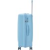 Világoskék, 3 db-os utazóbőrönd szett WINGS COCKATIEL