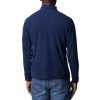 Sötétkék férfi fleece pulóver Columbia Klamath Range II Half Zip Fleece (Méret L)