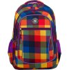 Peterson Színes Kockás Iskolatáska