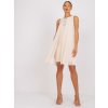 Világos bézs bő ruha