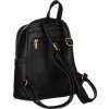 Rovicky fekete női elegáns hátizsák zsebekkel